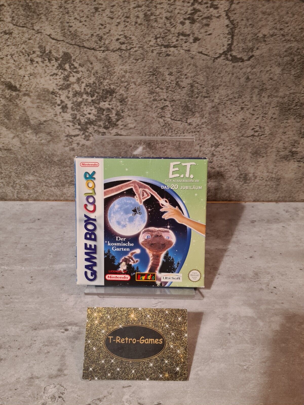 Gameboy Color E.T. Der Ausserirdische das 20. Jubiläum mit OVP und Anleitung NOE - T-Retro-Games 