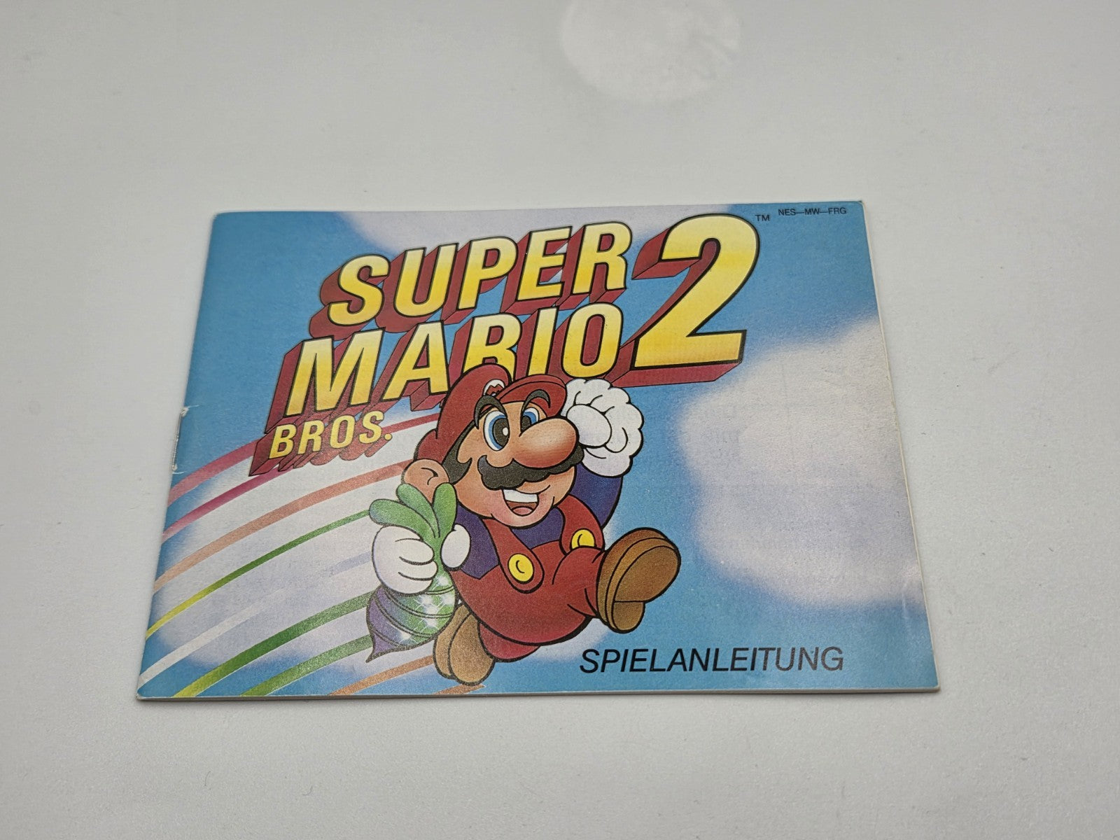 Nintendo NES Super Mario Bros. 2 mit OVP und Anleitung European Version