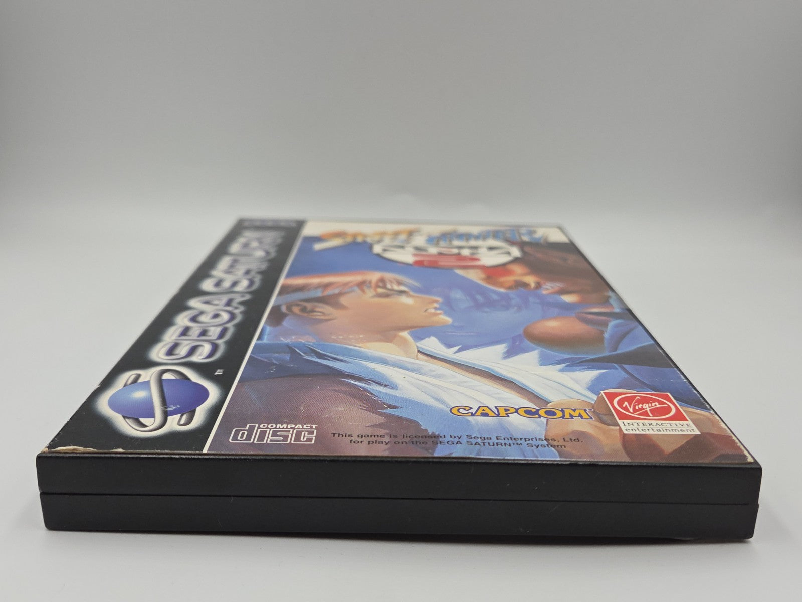 Sega Saturn Spiel Street Fighter Alpha 2 mit OVP und Anleitung  Multilingual