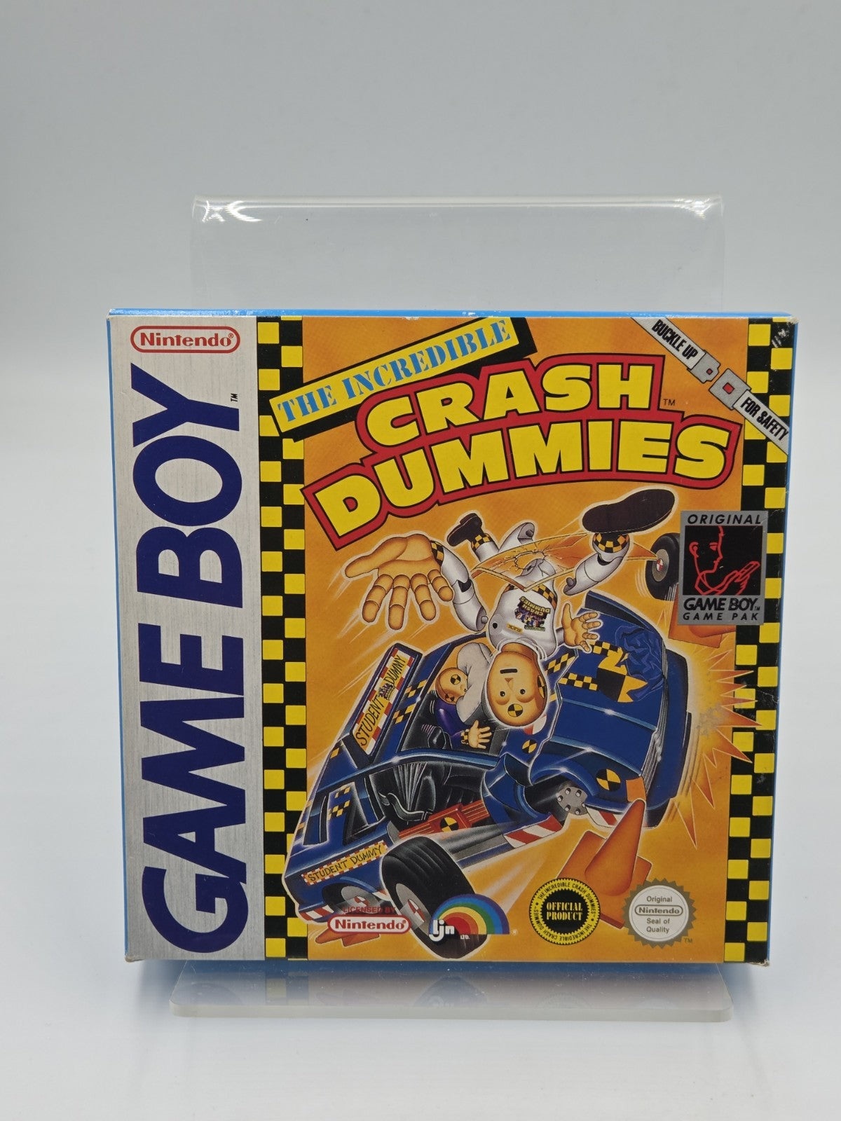 Nintendo Game Boy Spiel The Incredible Crash Dummies mit OVP und Anleitung ESP