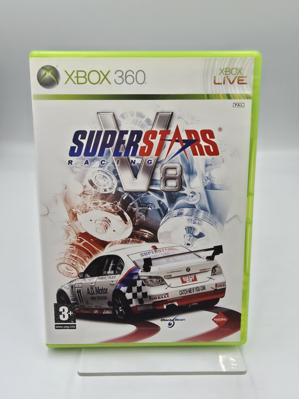 XBOX360 Spiel Superstars V8 Racing mit OVP und Anleitung Englisch
