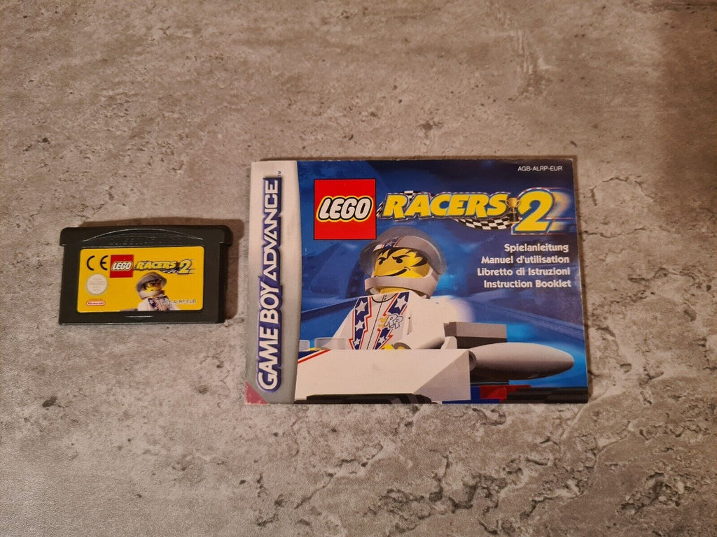 Gameboy Advance Lego Racers 2 mit OVP und Anleitung EUR - T-Retro-Games 