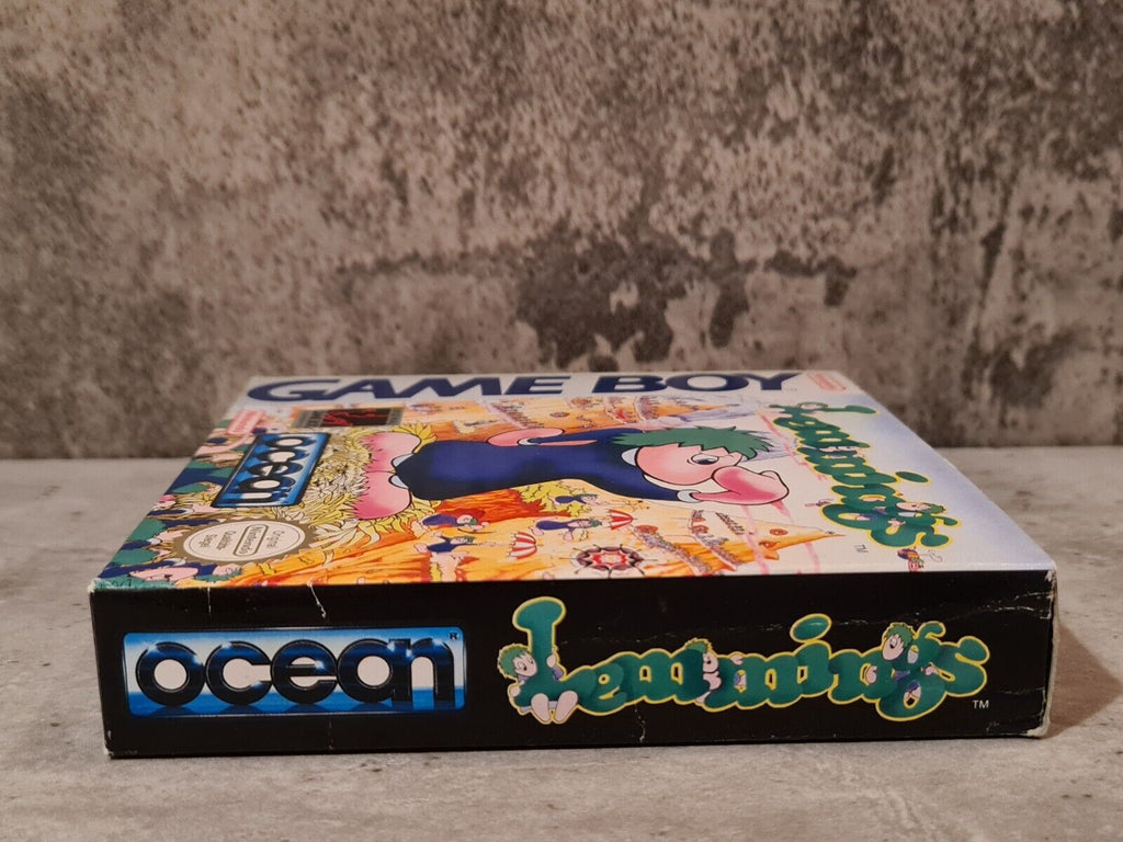 Nintendo Game Boy Classic Spiel Lemmings mit OVP und Anleitung NOE - T-Retro-Games 