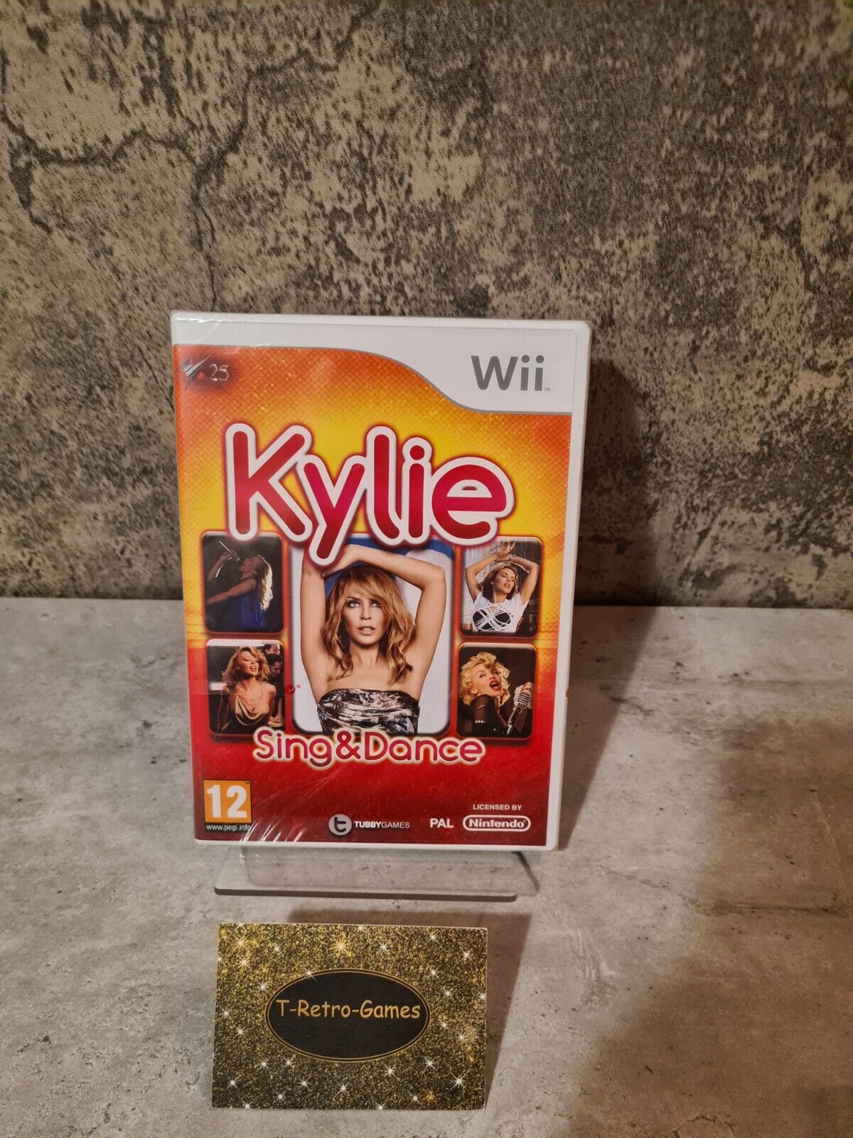 Nintendo Wii Spiel Kylie Sing & Dance UKV Sealed Neu - T-Retro-Games 