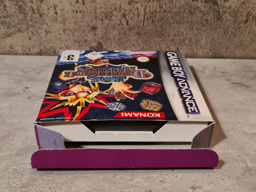 Gameboy Advance Yu-Gi-Oh Dungeon Dice Monsters mit OVP und Anleitung EUR - T-Retro-Games 