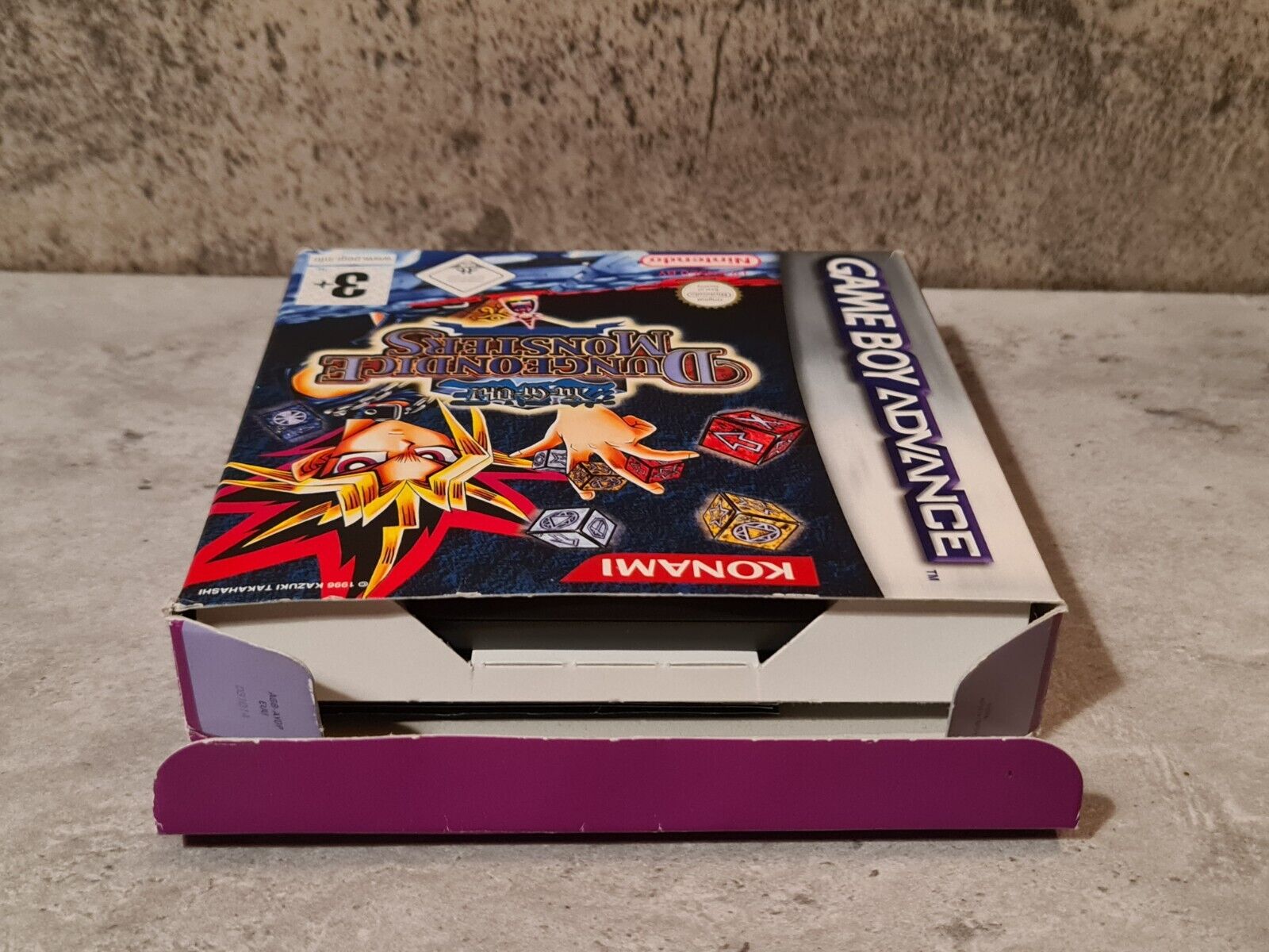 Gameboy Advance Yu-Gi-Oh Dungeon Dice Monsters mit OVP und Anleitung EUR - T-Retro-Games 