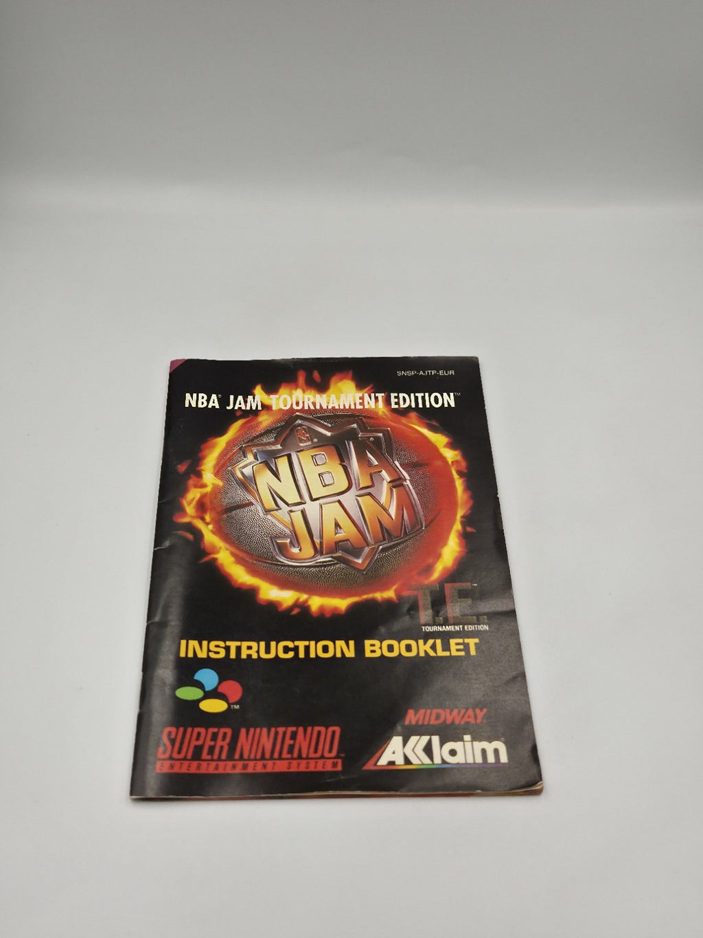 SNES Super Nintendo Spiel NBA Jam T.E. mit OVP und Anleitung EUR