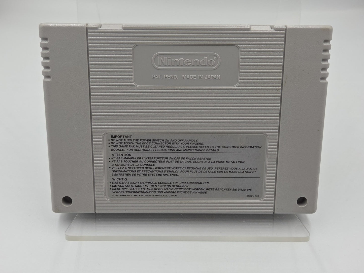 SNES Super Nintendo Spiel Mega Man X2 Modul EUR
