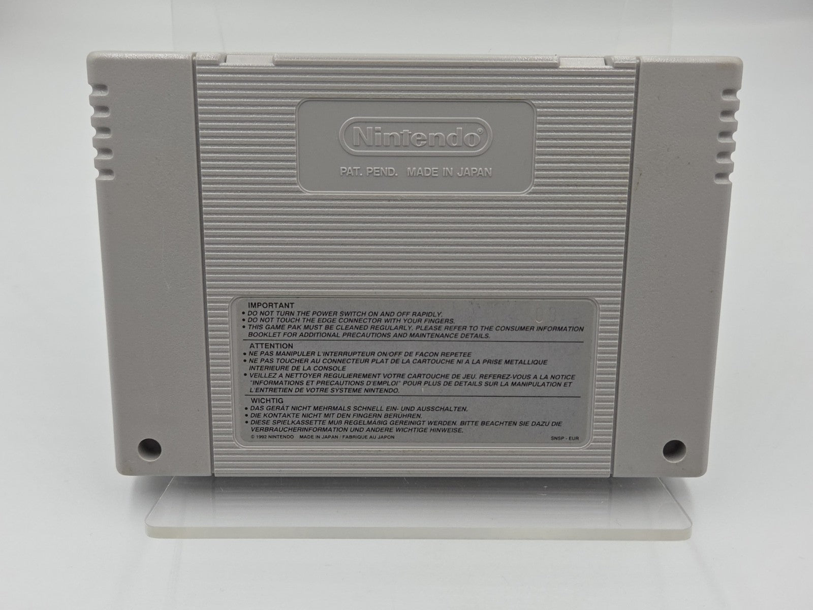 SNES Super Nintendo Spiel Mega Man X2 Modul EUR