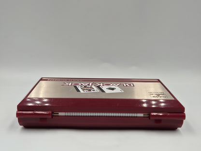 Nintendo Game & Watch Black Jack Konsole Console 1985 Multi Screen BJ-60
