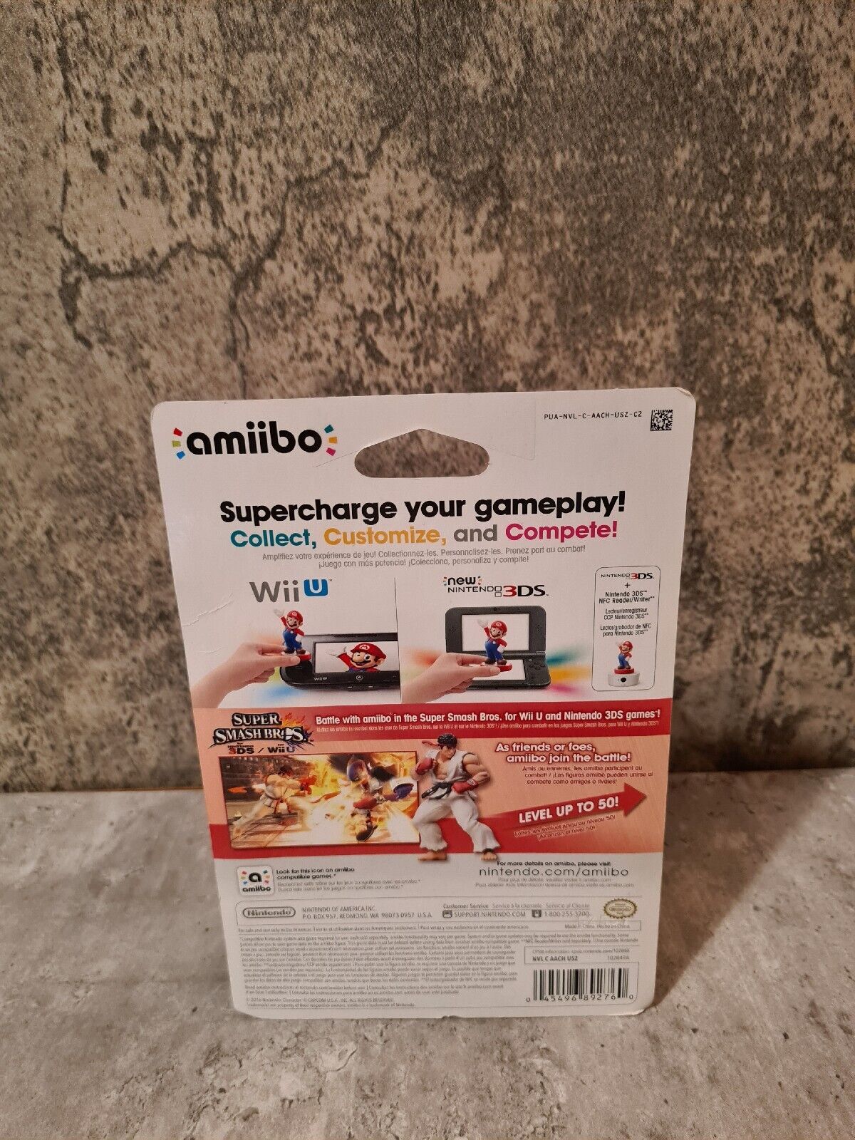 Amiibo Sammlerfigur Super Smash Bros. Ryu Neu New Sealed - T-Retro-Games 