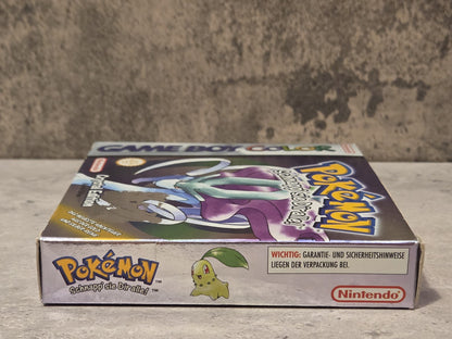 Nintendo Game Boy Color Pokemon Kristall Edition mit OVP und Anleitung NOE
