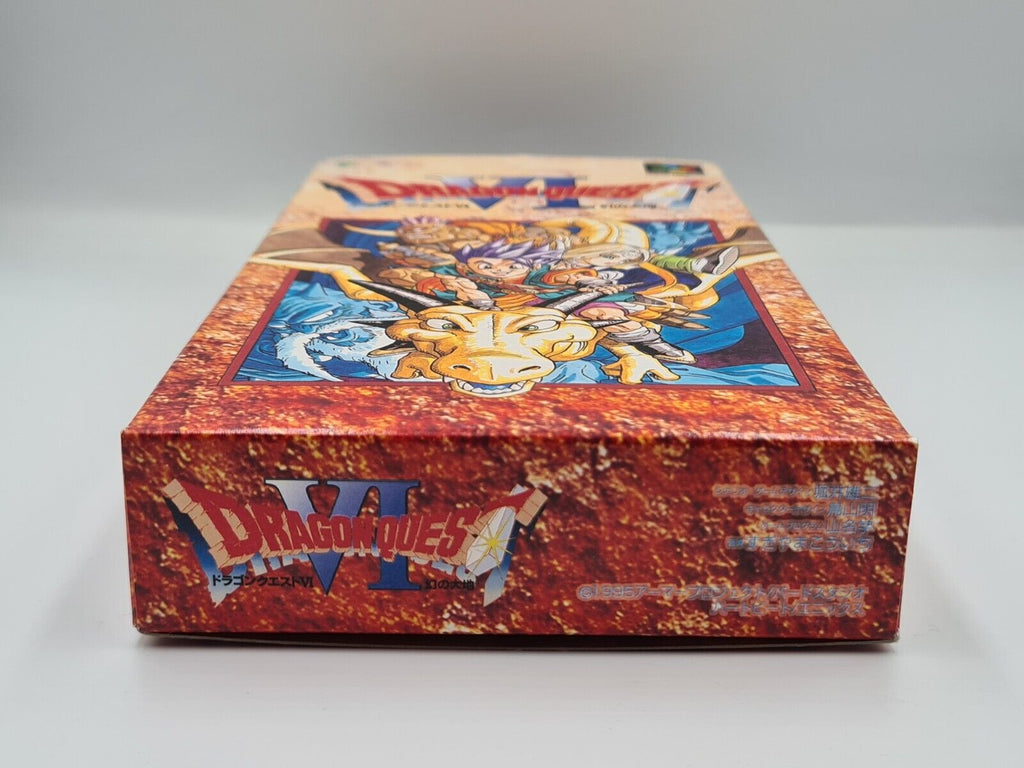 SFC Super Famicom Dragon Quest VI mit OVP und Anleitung Japan - T-Retro-Games 