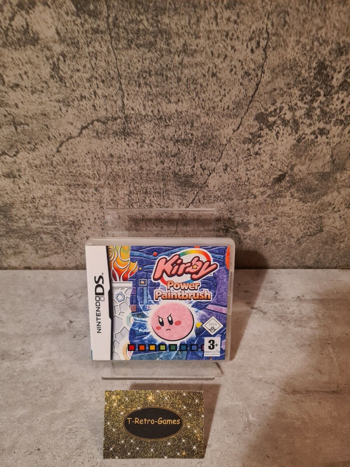 Nintendo DS Kirby Power Paintbrush mit OVP und Anleitung EUR - T-Retro-Games 