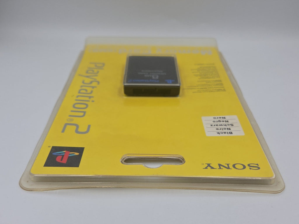 PS2 Sony Playstation 2 Memory Card Sealed Neu New Black Schwarz SCPH-10020 E