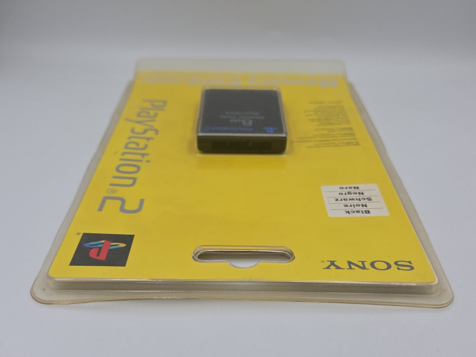 PS2 Sony Playstation 2 Memory Card Sealed Neu New Black Schwarz SCPH-10020 E