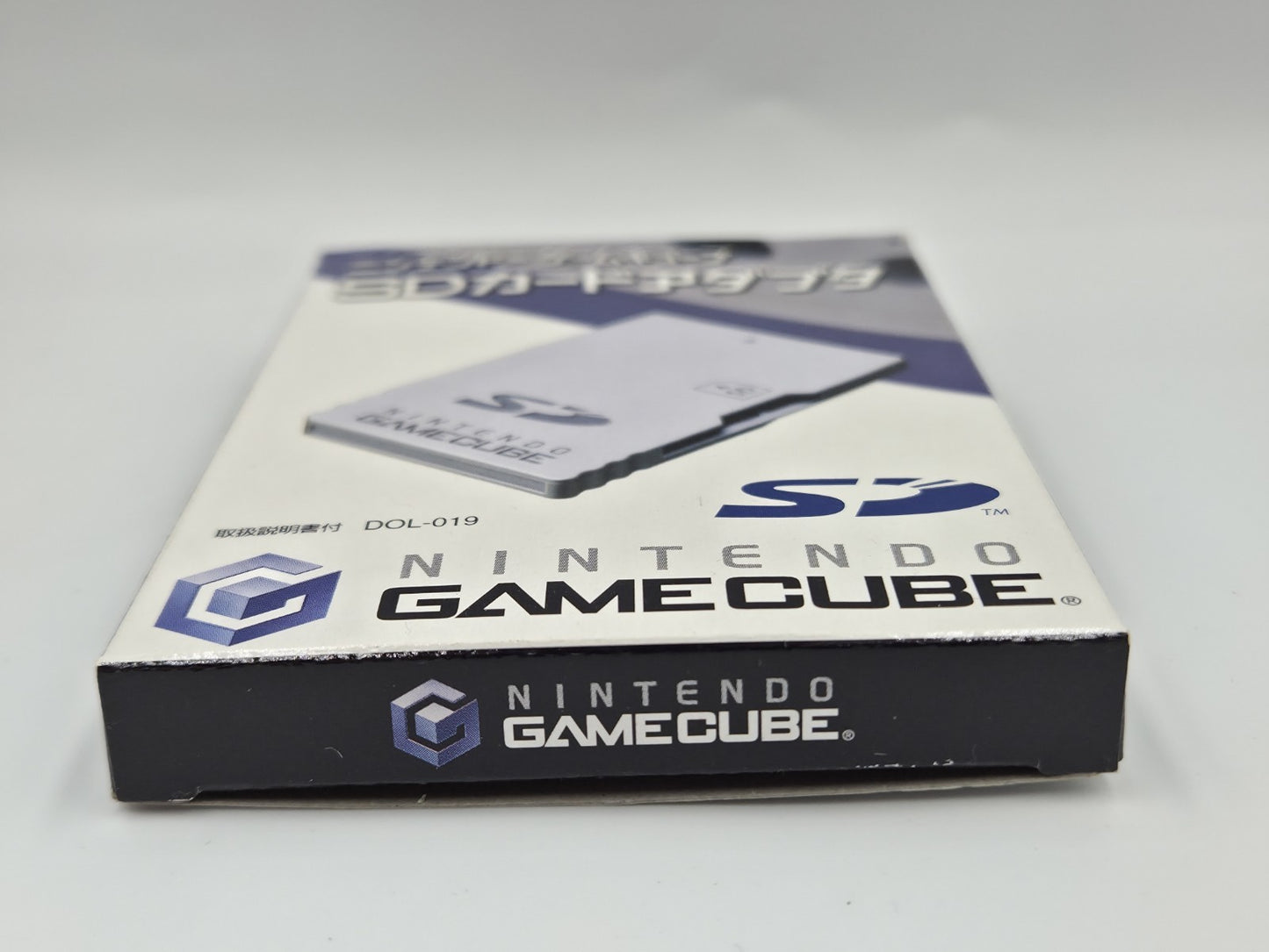 Nintendo GameCube Japan OEM SD Card DOL-019  Leer OVP Empty Box mit Anleitung