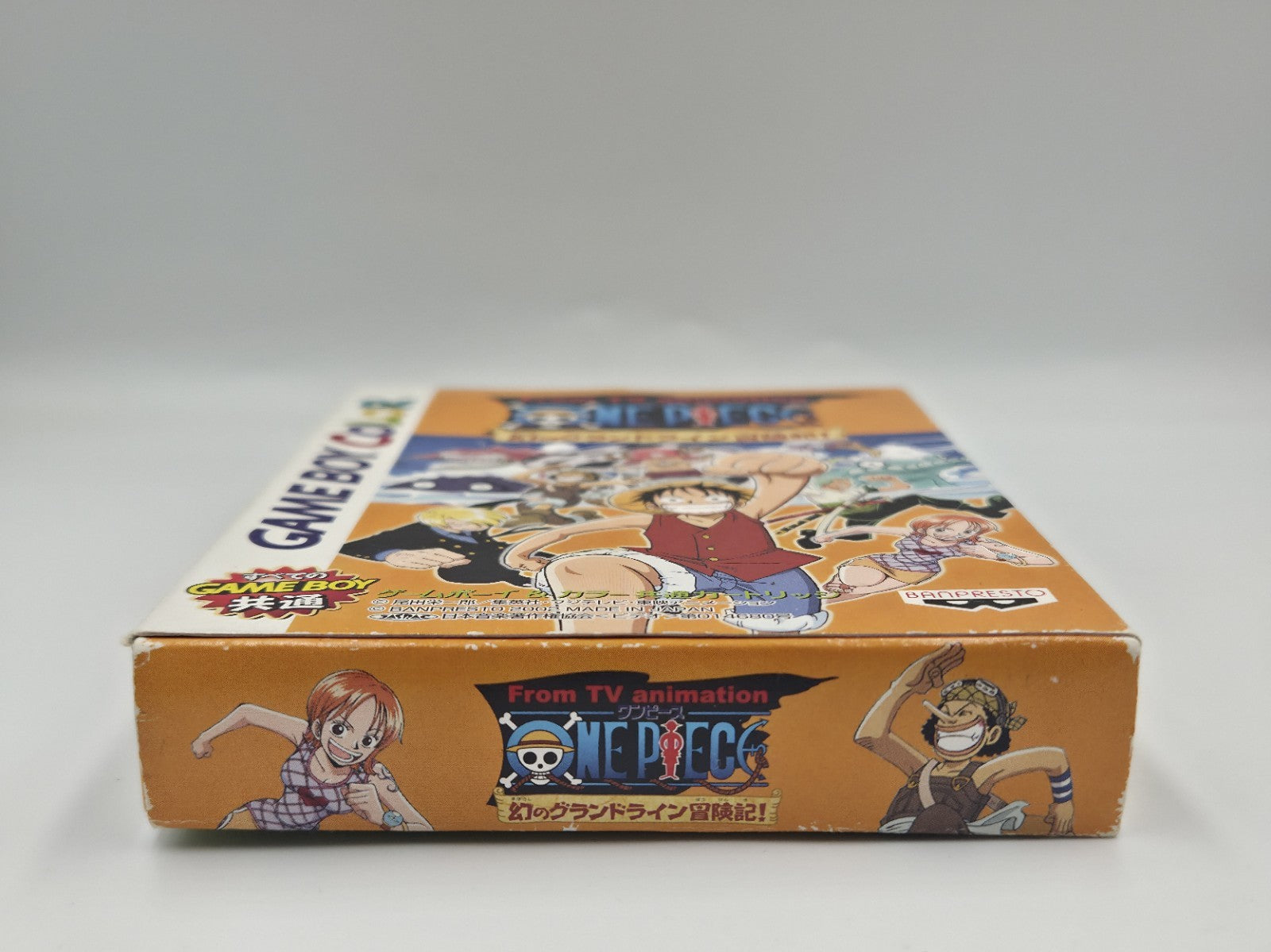Game Boy Color Spiel One Piece Grand Line mit OVP und Anleitung Japan
