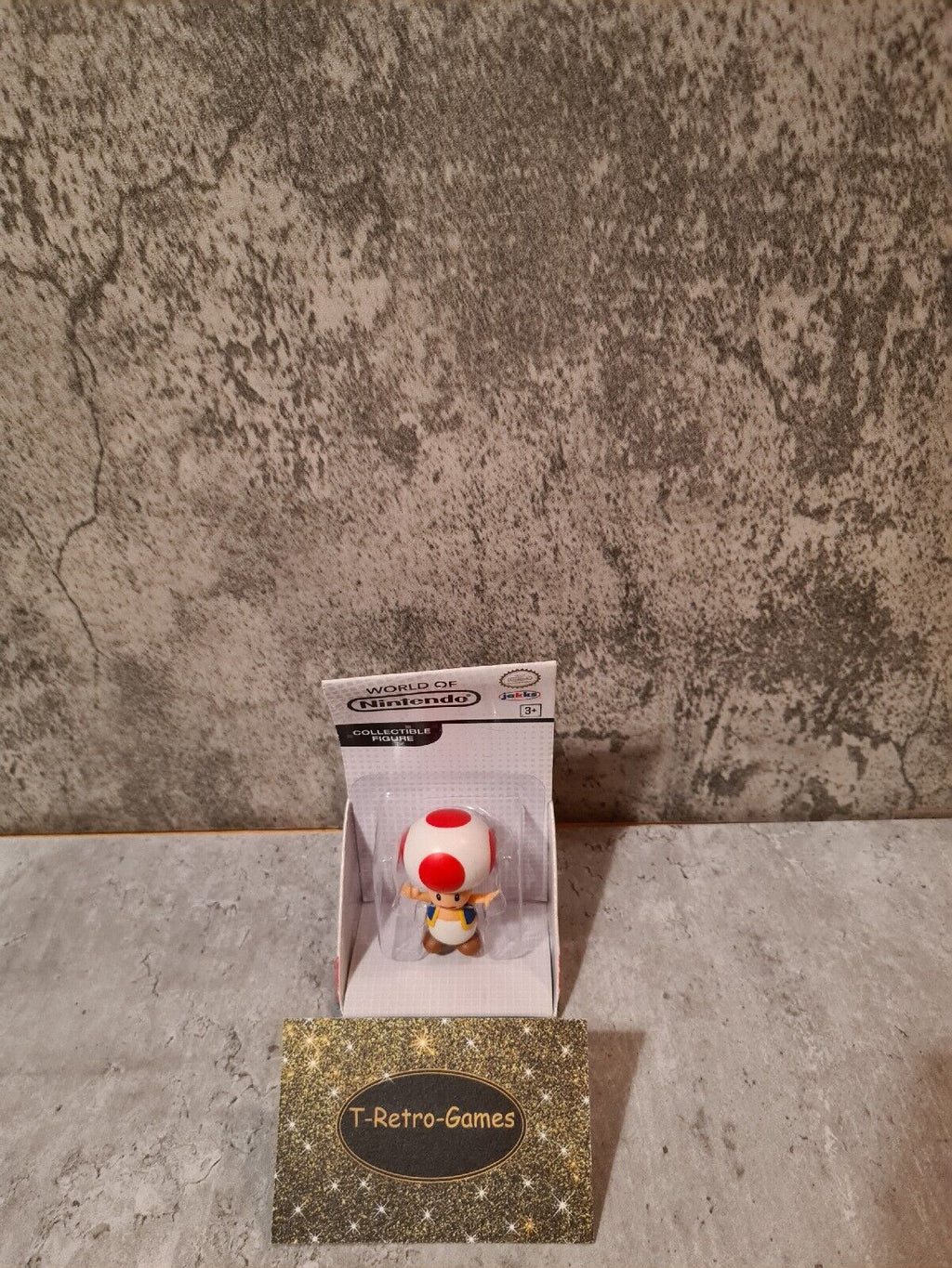 World of Nintendo Collectible Figur Figurine Toad Neu New Sealed - T-Retro-Games 