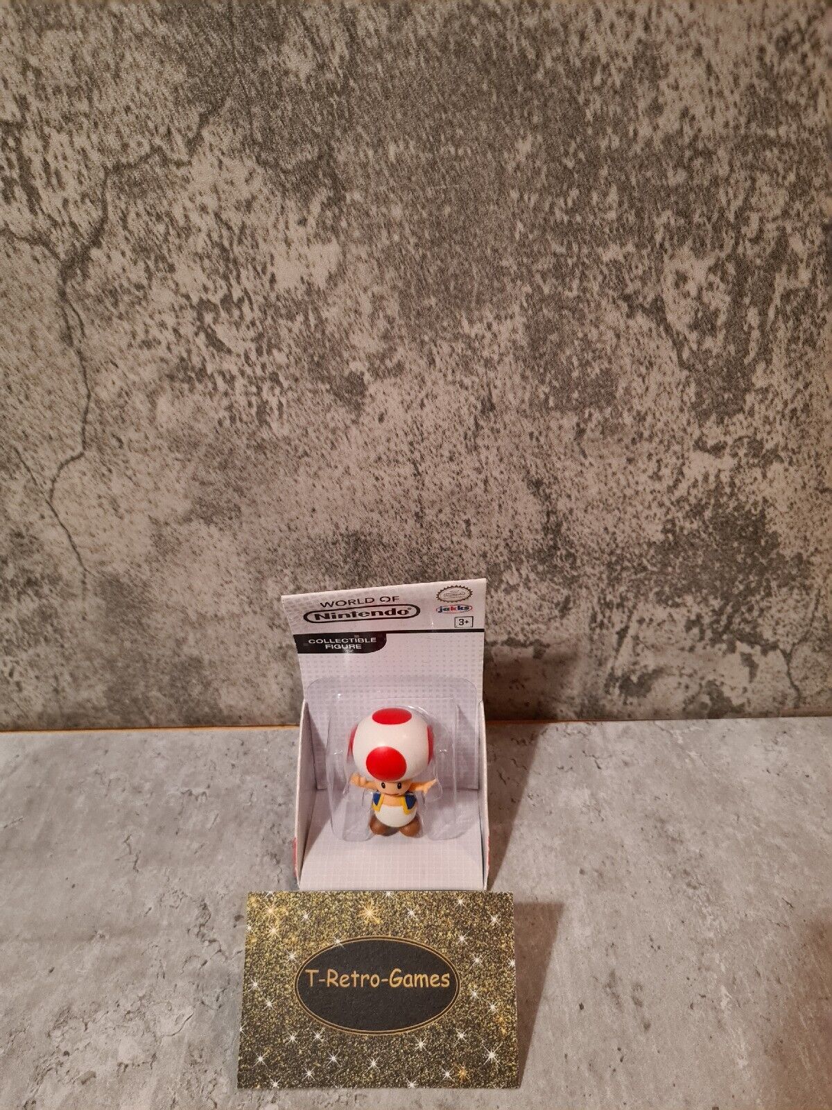 World of Nintendo Collectible Figur Figurine Toad Neu New Sealed - T-Retro-Games 