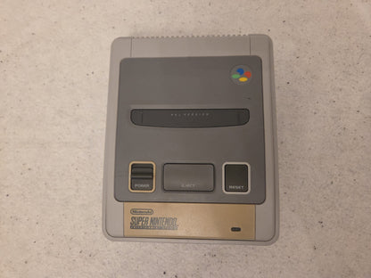 SNES Super Nintendo Konsole Console mit Controller + Kabeln PAL