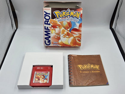 Nintendo Game Boy Classic Pokemon Rote Edition mit OVP und Anleitung NOE
