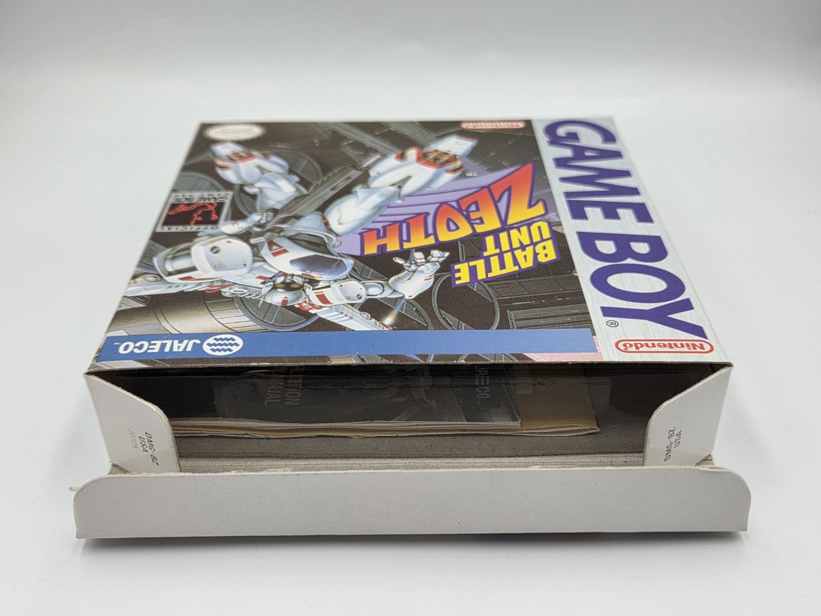 Nintendo Game Boy Classic Spiel Battle Unit Zeoth mit OVP und Anleitung USA