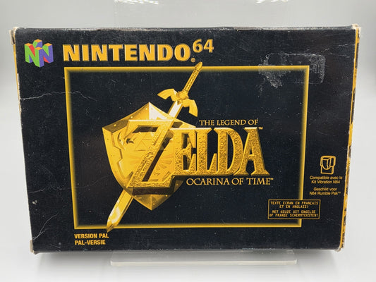N64 Nintendo 64 The Legend of Zelda Ocarina of Time mit OVP und Anleitung FAH
