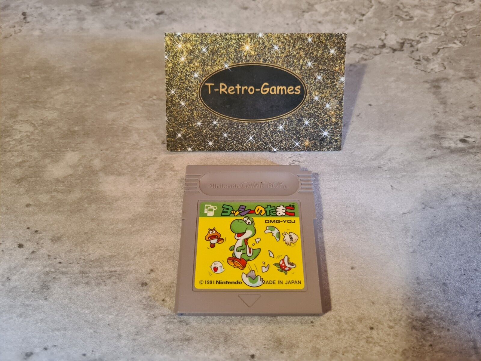 Nintendo Gameboy Classic Spiel Yoshi No Tamago Modul Japan - T-Retro-Games 