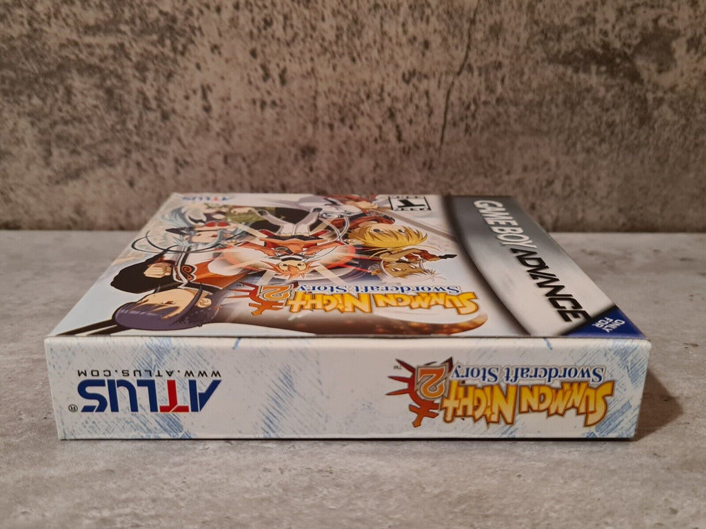 Game Boy Advance Summon Night Swordcraft Story 2 mit OVP und Anleitung USA - T-Retro-Games 