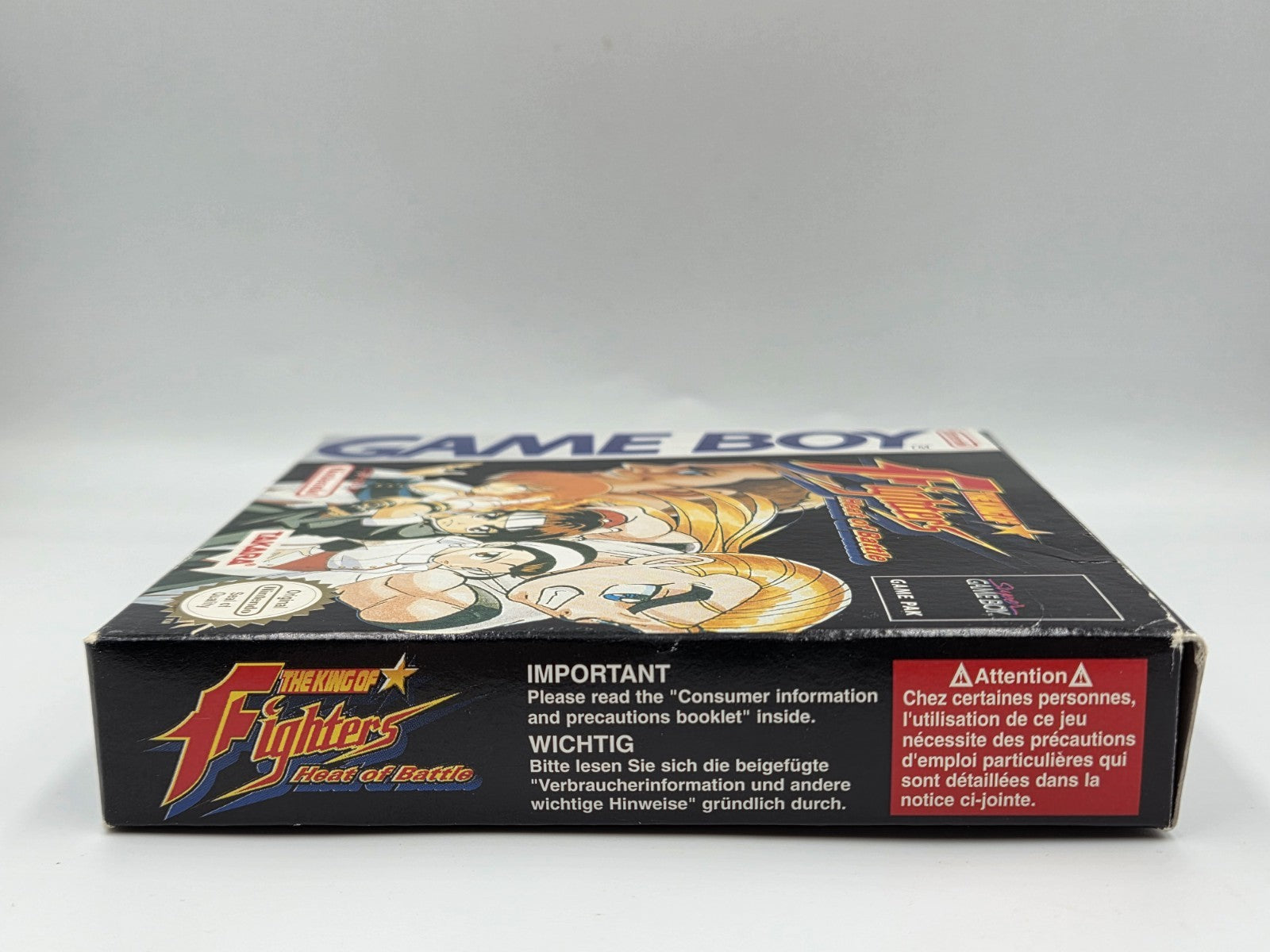Game Boy Classic The King of Fighters Heat of Battle mit OVP + Anleitung EUR