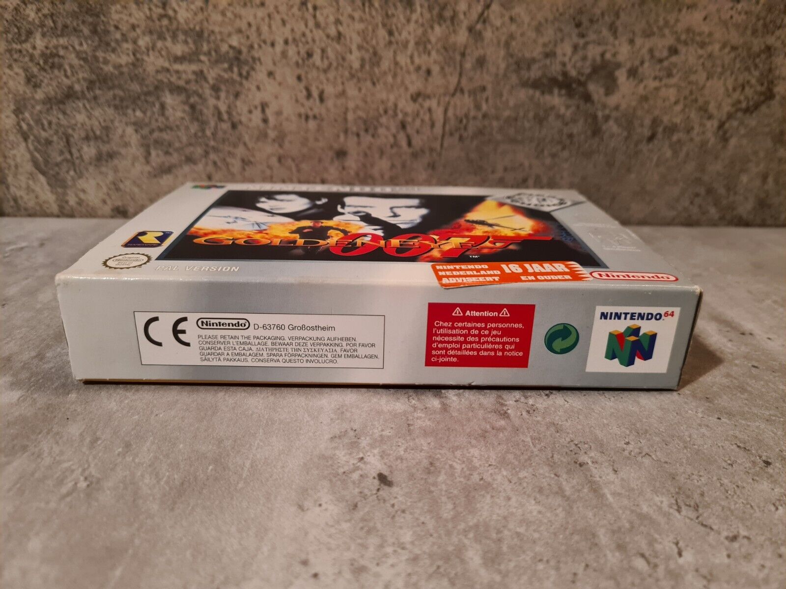 N64 Nintendo 64 GoldenEye 007 mit OVP und Anleitung EUR - T-Retro-Games 