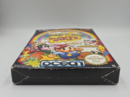  NES Rainbow Islands Bubble Bobble 2 mit OVP und Anleitung FRA