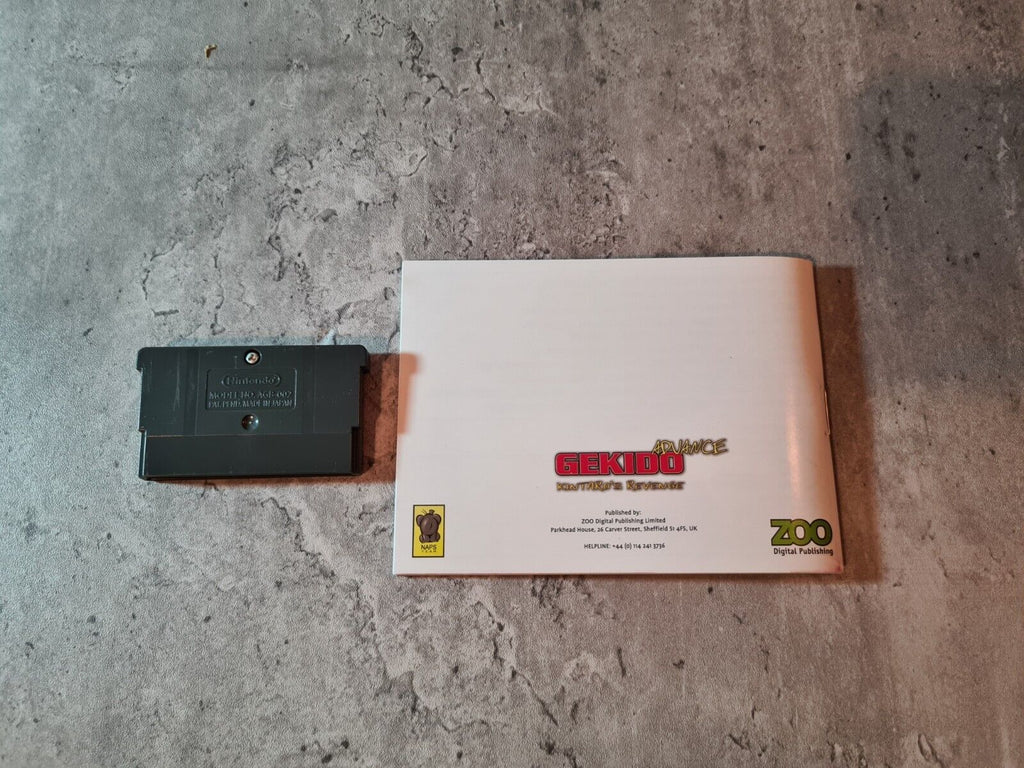 Gameboy Advance Gekido Advance Kintaro's Revenge mit OVP und Anleitung EUR - T-Retro-Games 