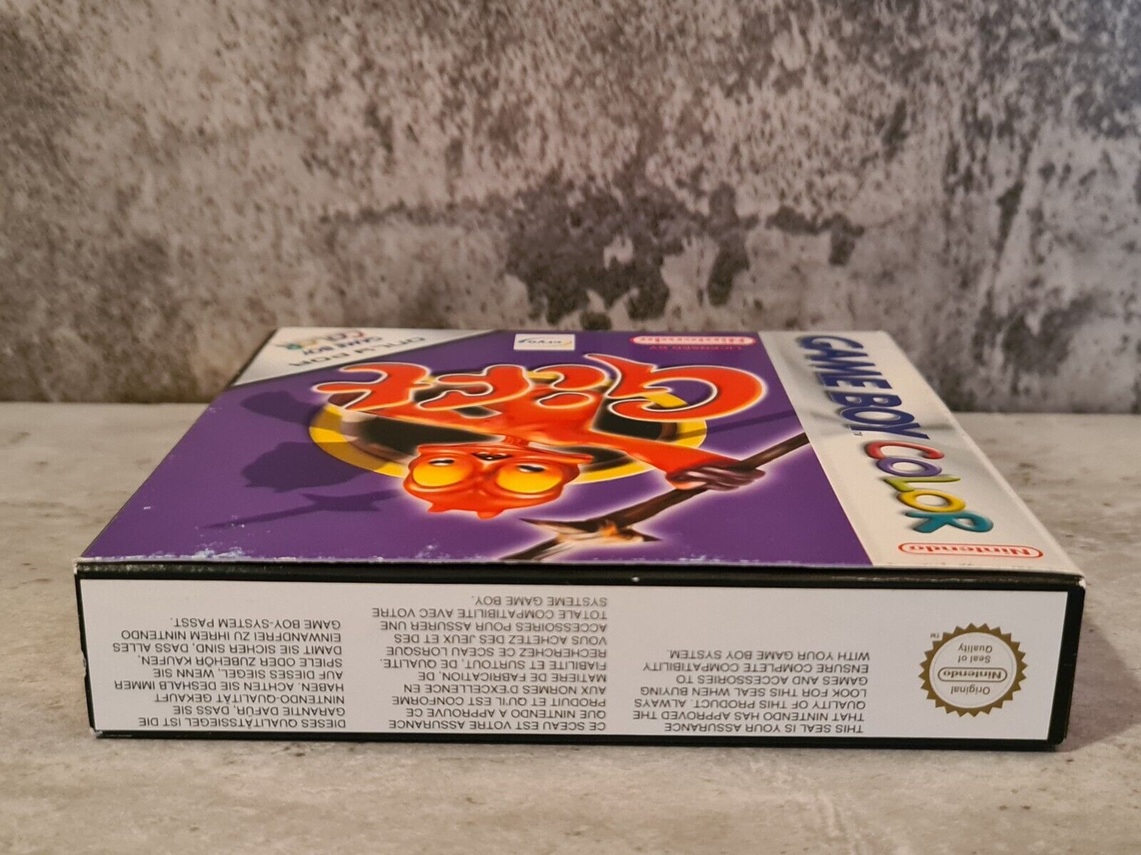 Nintendo Game Boy Color Spiel Gift mit OVP und Anleitung EUR - T-Retro-Games 
