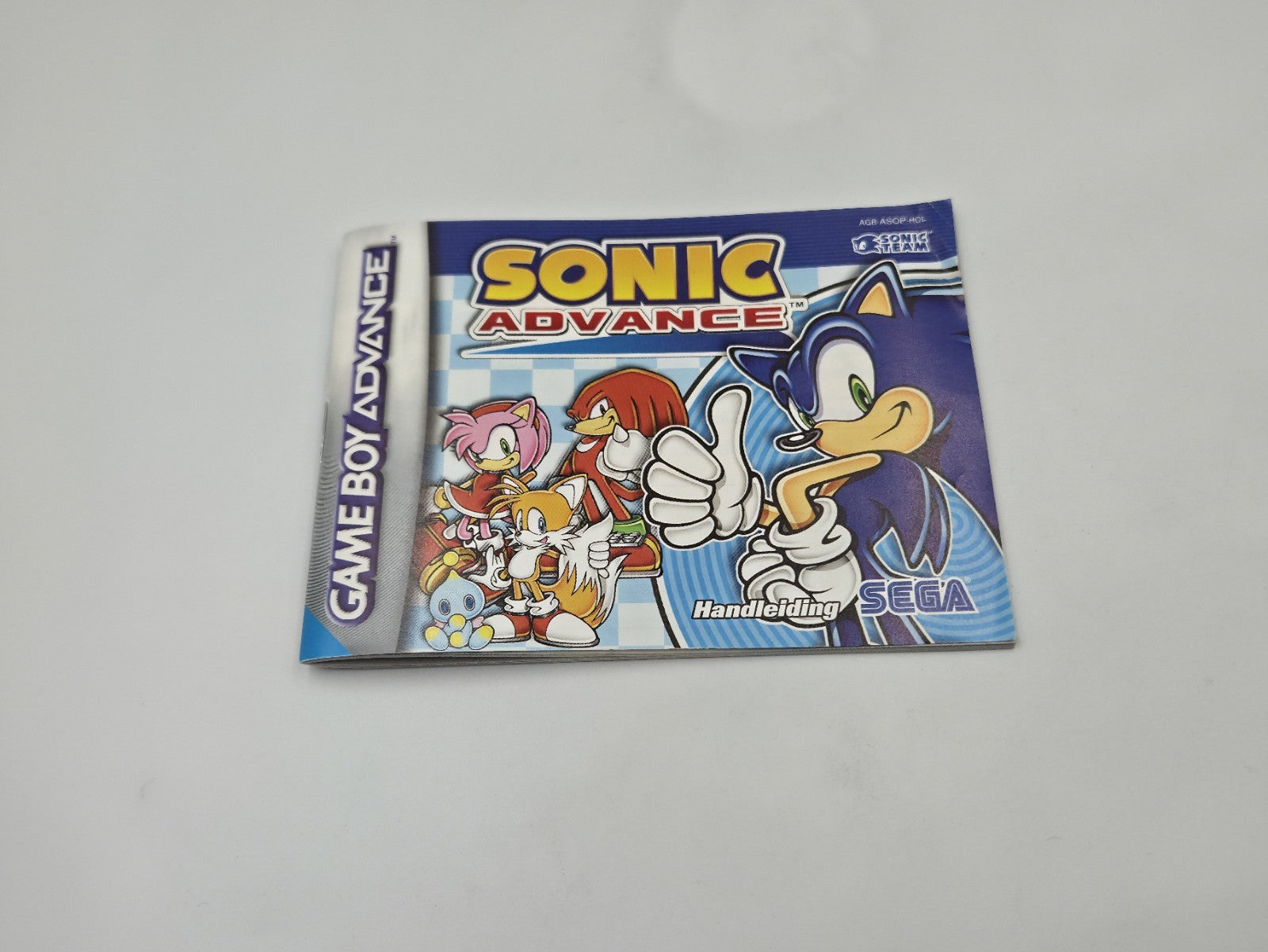 Nintendo Game Boy Advance Spiel Sonic Advance mit OVP und Anleitung HOL