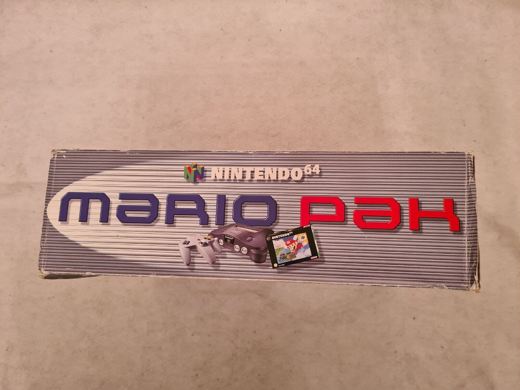 N64 Nintendo 64 Mario Pak Konsole Console OVP - T-Retro-Games 