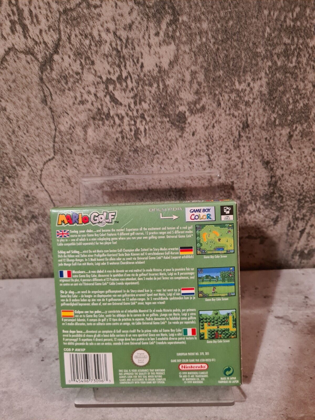 Nintendo Gameboy Color Mario Golf mit OVP und Anleitung EUR - T-Retro-Games 