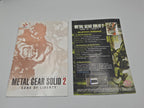 PS2 Metal Gear Solid 2 Sons of Liberty mit OVP+Anleitung  + Bonus DVD Deutsch 
