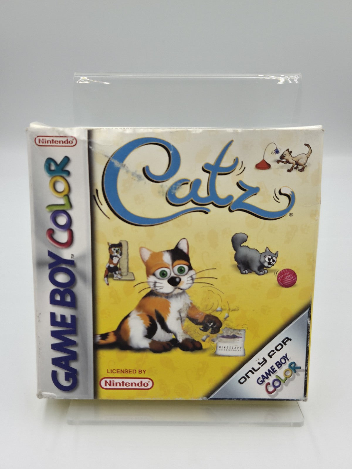 Nintendo Game Boy Color Catz mit OVP und Anleitung EUR