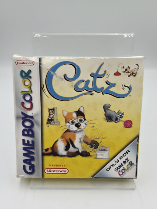 Nintendo Game Boy Color Catz mit OVP und Anleitung EUR