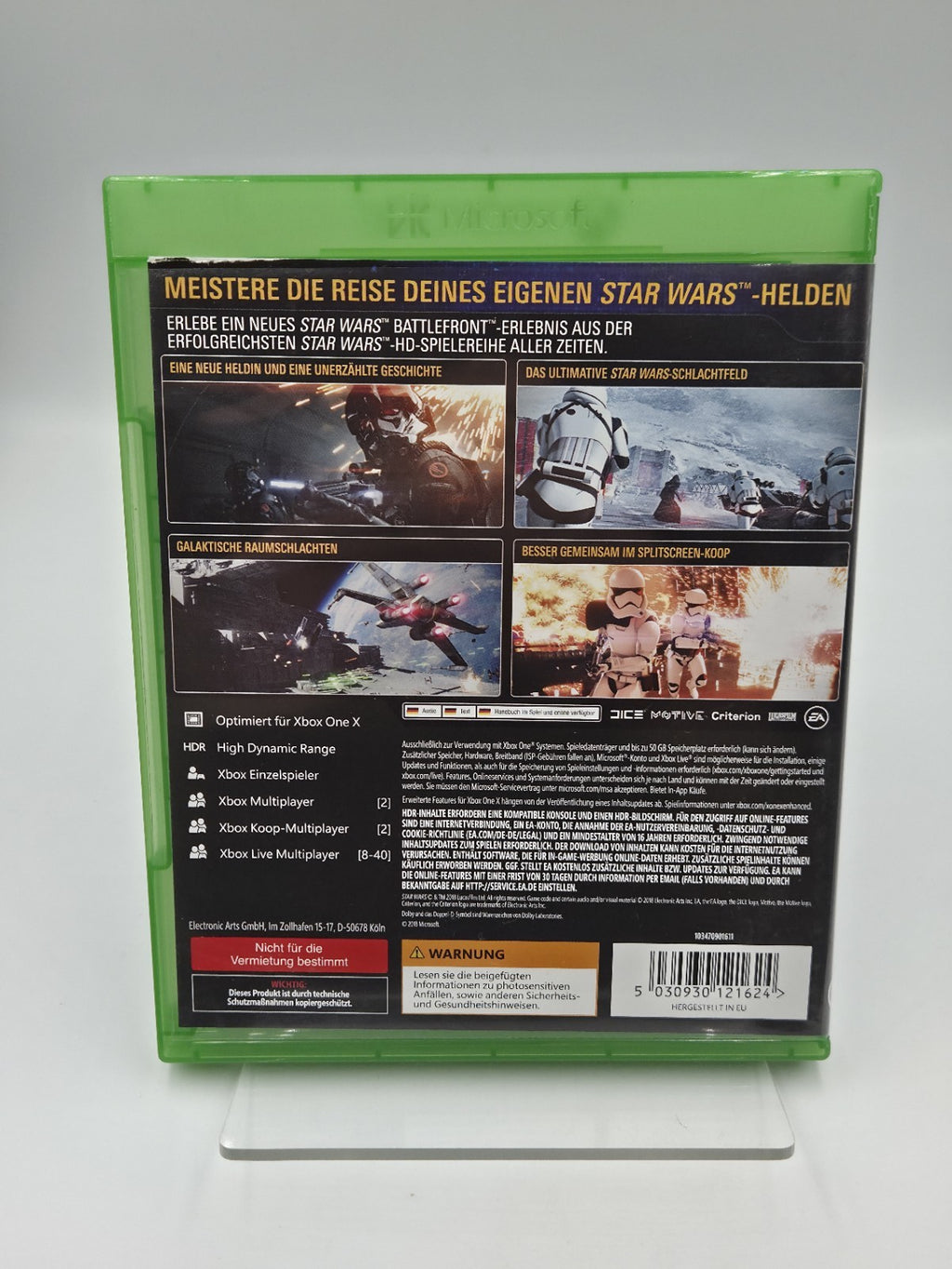 XBOXOne Spiel Star Wars Battlefront II mit OVP und Anleitung Deutsch