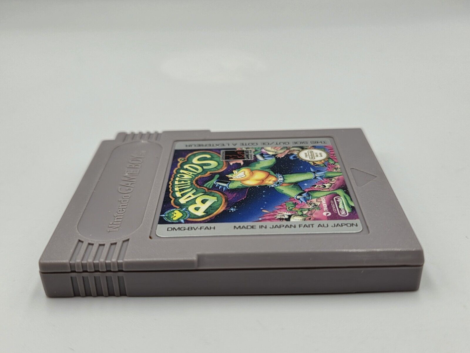 Nintendo Game Boy Classic Spiel Battletoads Modul FAH - T-Retro-Games 