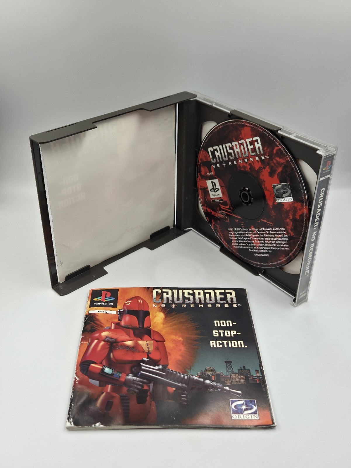 PS1 Playstation 1 Spiel Crusader No Remorse mit OVP + Anleitung Deutsch 