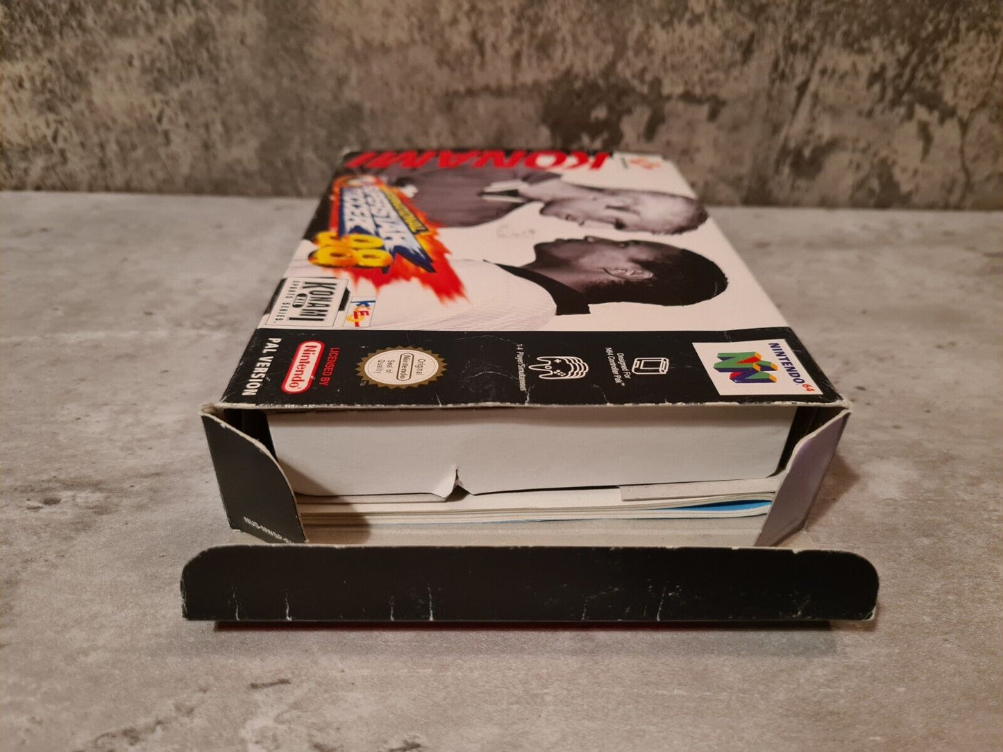 N64 Nintendo 64 International Superstar Soccer 98 mit OVP und Anleitung EUR - T-Retro-Games 