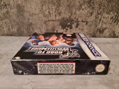 Nintendo Gameboy Advance WWF Road to Wrestlemania mit OVP und Anleitung EUR - T-Retro-Games 