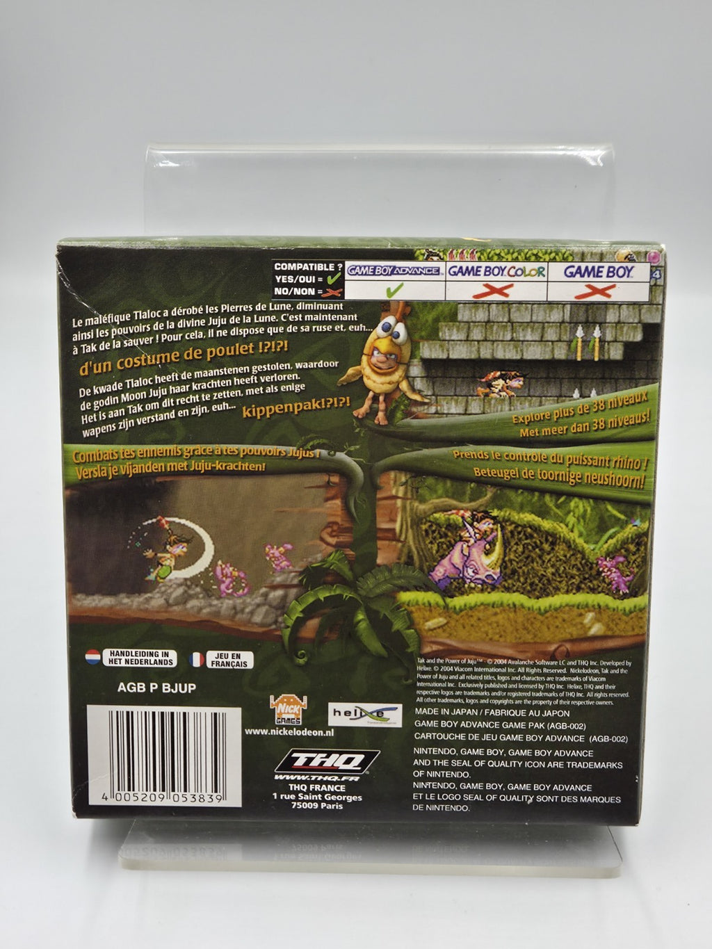 Game Boy Advance Tak and the Power of Juju mit OVP und Anleitung FAH