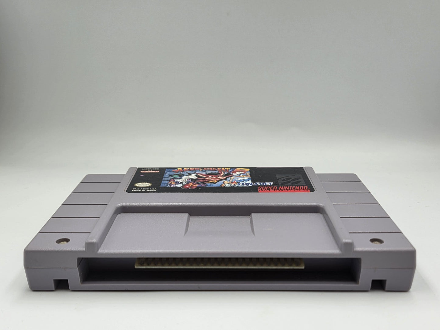SNES Super Nintendo Aero The Acro-Bat 2 NTSC USA Modul