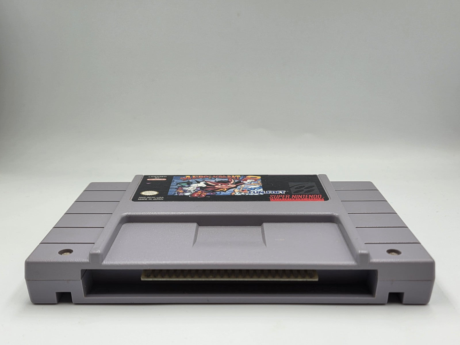 SNES Super Nintendo Aero The Acro-Bat 2 NTSC USA Modul