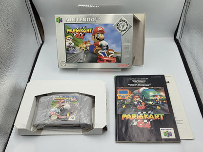 N64 Nintendo 64 Mario Kart 64 mit OVP und Anleitung EUR